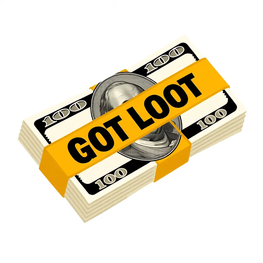 Artist's rendering of GOT LOOT